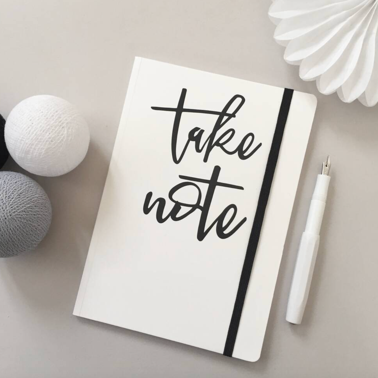 Take Note A5 Desk Pad Notebook Journal