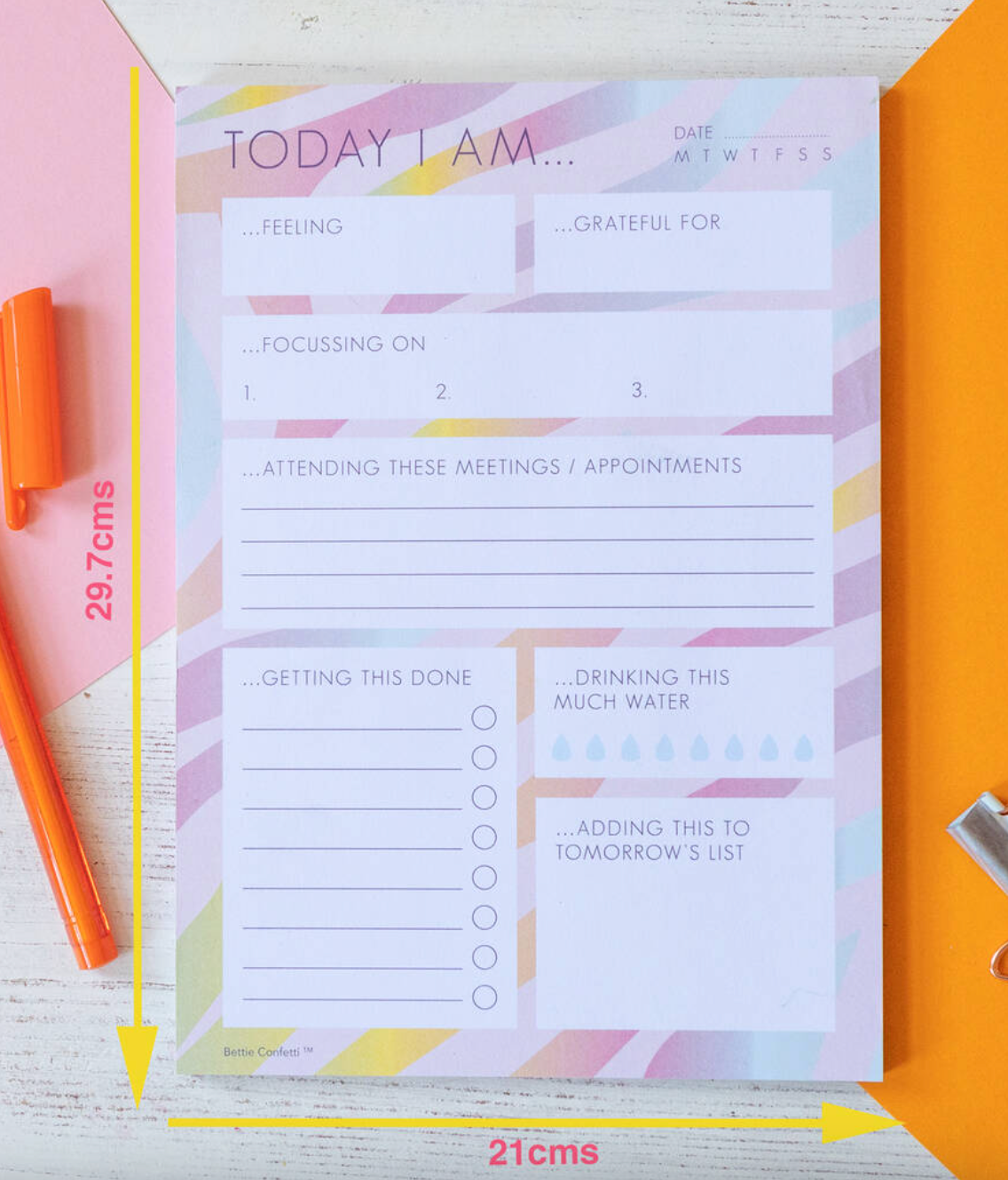 Today I Am | A5 Daily Planner